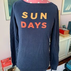 Lilly Pulitzer Sunday sweater
